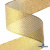 Лента металлизированная "ОмТекс", 50 мм/уп.22,8+/-0,5м, цв.- золото - купить в Кисловодске. Цена: 149.71 руб.