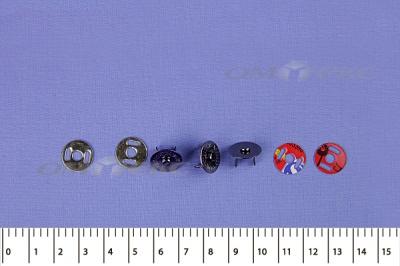 Кнопки магнитные МКМ-02, диам. 18 мм, чёрный никель - купить в Кисловодске. Цена: 14.49 руб.