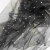 Сетка Фатин Глитер Спейс, 12 (+/-5) гр/м2, шир.150 см, 16-167/черный - купить в Кисловодске. Цена 184.03 руб.