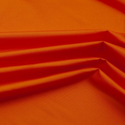 Курточная ткань Дюэл (дюспо) 16-1359, PU/WR/Milky, 80 гр/м2, шир.150см, цвет оранжевый - купить в Кисловодске. Цена 141.80 руб.