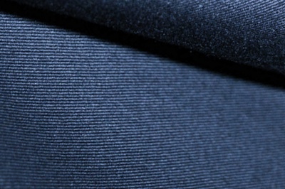 Ткань костюмная 8874/3, цвет темно-синий, 100% полиэфир - купить в Кисловодске. Цена 433.60 руб.