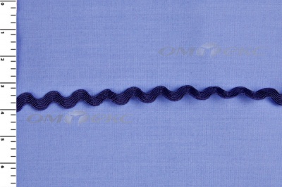 Тесьма плетеная "Вьюнчик"/т.синий - купить в Кисловодске. Цена: 48.03 руб.