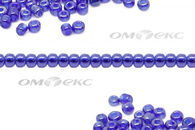 Бисер (TL) 11/0 ( упак.100 гр) цв.108 - синий - купить в Кисловодске. Цена: 44.80 руб.