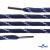 Шнурки #107-19, круглые 130 см, двухцветные цв.тём.синий/белый - купить в Кисловодске. Цена: 22.14 руб.