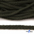 Шнур плетеный d-6 мм круглый, 70% хлопок 30% полиэстер, уп.90+/-1 м, цв.1075-хаки - купить в Кисловодске. Цена: 588 руб.