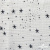 Ткань Муслин принт, 100% хлопок, 125 гр/м2, шир. 140 см, #2308 цв. 9 белый морская звезда - купить в Кисловодске. Цена 413.11 руб.