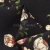 Плательная ткань "Фламенко" 3.1, 80 гр/м2, шир.150 см, принт растительный - купить в Кисловодске. Цена 239.03 руб.