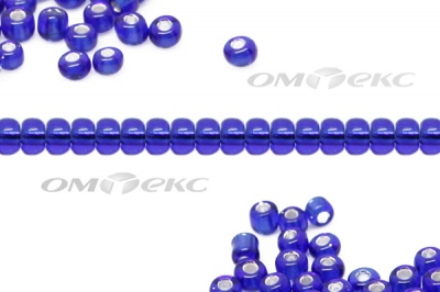 Бисер (SL) 11/0 ( упак.100 гр) цв.28 - синий - купить в Кисловодске. Цена: 53.34 руб.
