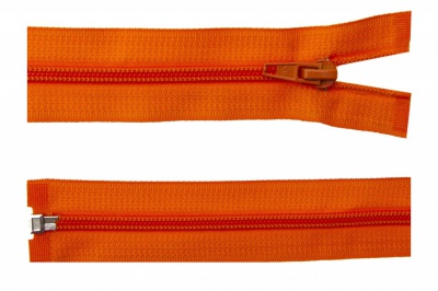 Спиральная молния Т5 849, 65 см, автомат, цвет оранжевый - купить в Кисловодске. Цена: 14.68 руб.