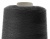 Швейные нитки (армированные) 28S/2, нам. 2 500 м, цвет чёрный - купить в Кисловодске. Цена: 139.91 руб.