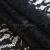 Кружевное полотно #2307, 145 гр/м2, шир.150см, цвет чёрный - купить в Кисловодске. Цена 449.07 руб.