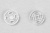 Кнопки пришивные пластиковые 11,5 мм, блистер 24шт, цв.-прозрачные - купить в Кисловодске. Цена: 59.44 руб.
