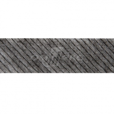 KQ217N -прок.лента нитепрошивная по косой 15мм графит 100м - купить в Кисловодске. Цена: 2.27 руб.
