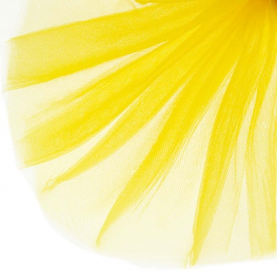 Фатин блестящий 16-70, 12 гр/м2, шир.300см, цвет жёлтый - купить в Кисловодске. Цена 110.84 руб.